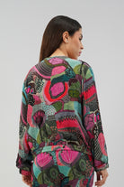 Meer Bomber Jacket Topaz Pink Multi
