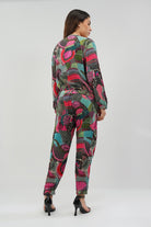 Meer Bomber Jacket Topaz Pink Multi With Meer Jogger Pant Topaz Pink Multi