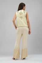 Myra Jacket Sublime Pastel Multi With Sabo Embellished Flare Pant Sublime Pastel Multi
