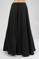 Plain Flare Lehenga Full Length Heritage Black