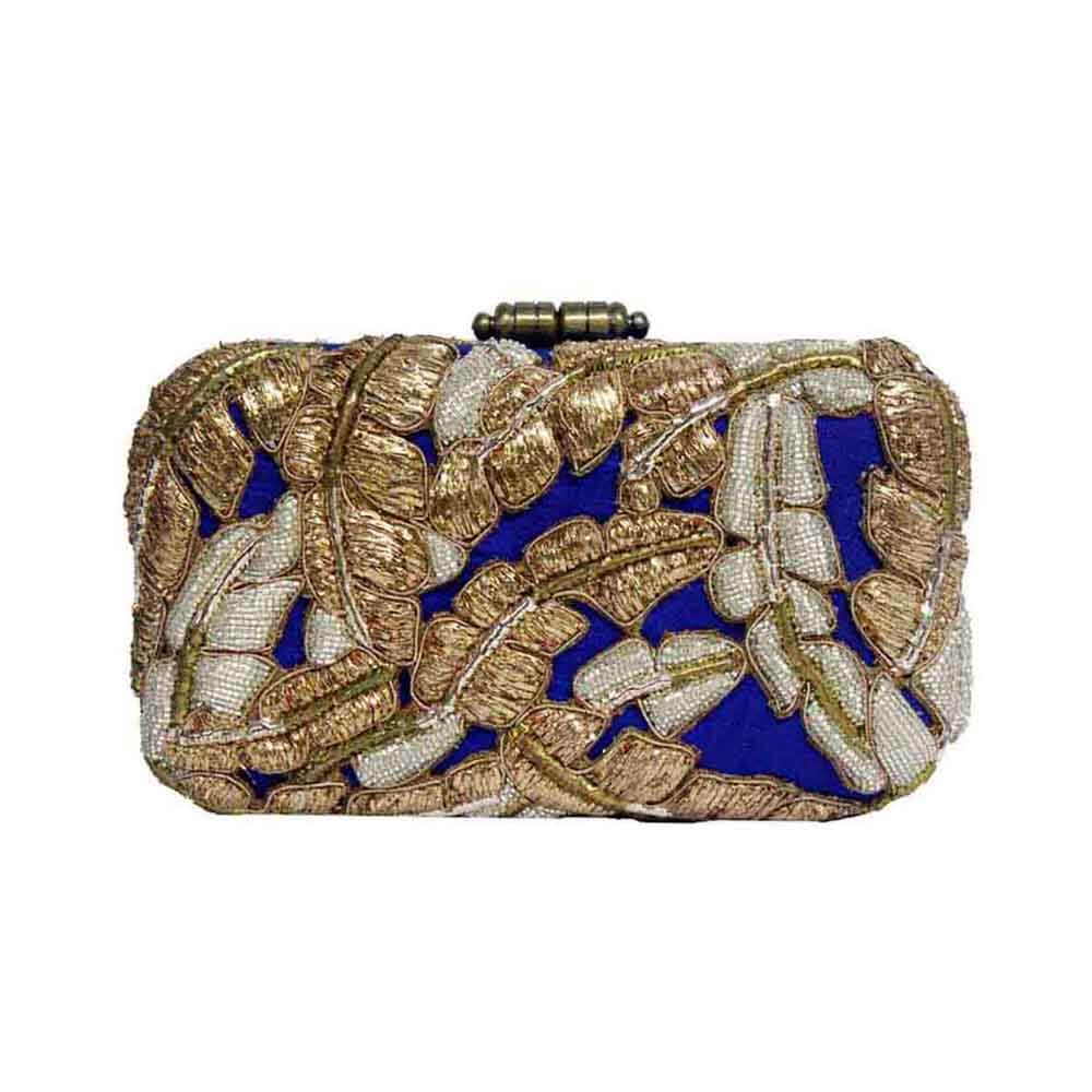 Canopy Clutch Royal blue | Lovetobag