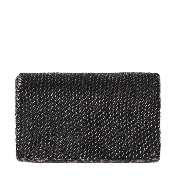 Cesta Flapover Clutch Heritage Black | Lovetobag